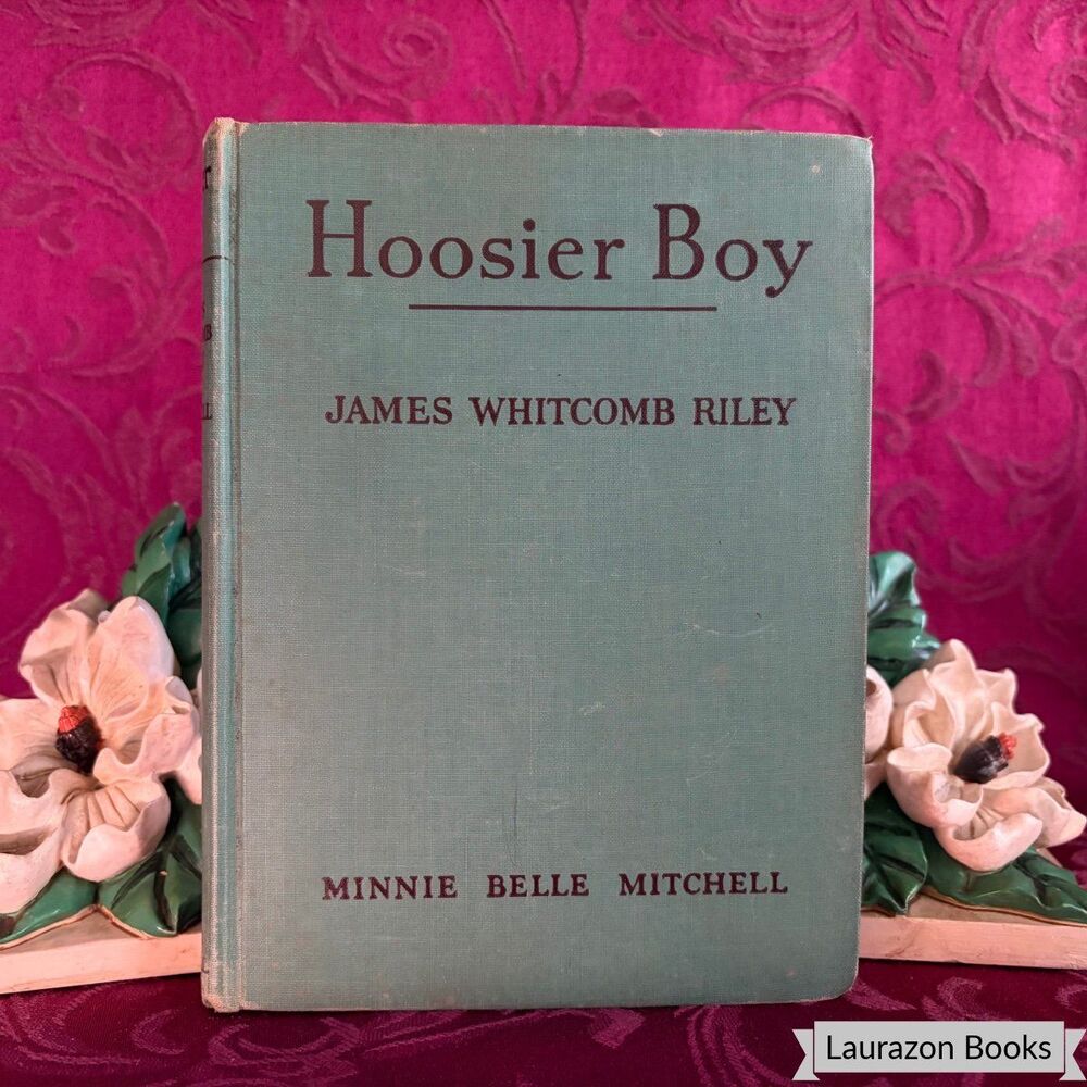 1942 Hoosier Boy by Minnie Belle Mitchell, Vintage Book, The Bobbs-Merrill Co